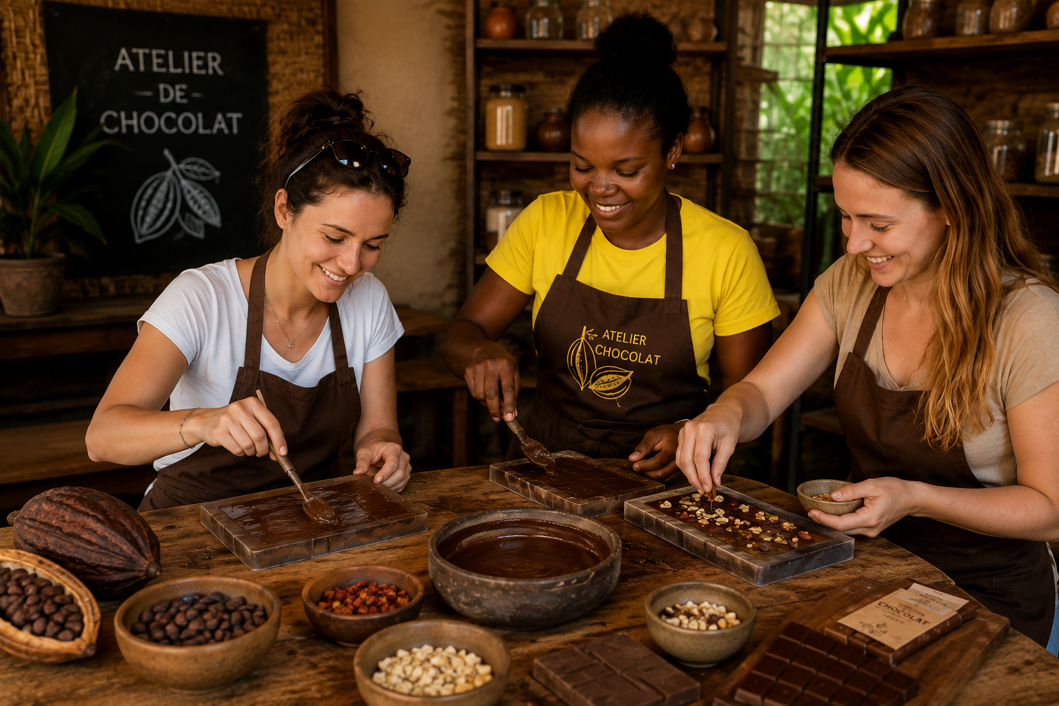 Day 3 - Nature et ateliers de chocolat